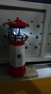 Automatic dusk to dawn operation. Buy Large Solar Powered Lighthouse Rotating Led Bulb Garden Ornament Patio Beacon Tower Light At Affordable Prices Free Shipping Real Reviews With Photos Joom
