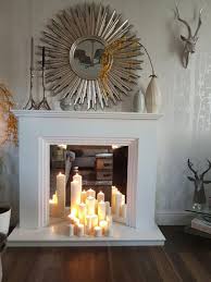 Mantelpiece Mirror Candles Goruntuler Ile Dekor Ev Ic Mekanlari Somineler
