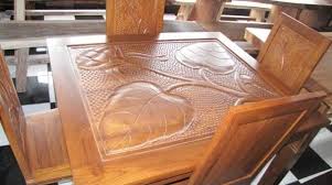 Teak Dining Table Leaf Teak Wood Carving Furniture Teak Dining Table Wood Carving Furniture Teak Wood