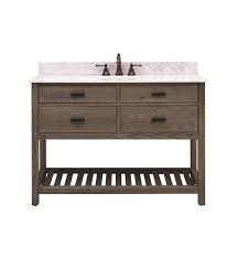 Over 20 years of experience to give you great deals on quality home products and more. Sagehill Designs Bk4821d Blake 48 Free Standing Single Bathroom Vanity With Open Bottom Shelf In Taupe