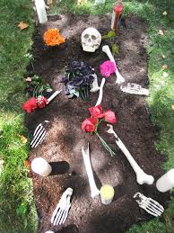 Jeanne ash whatever(+ grave markers). Day Of The Dead Skeleton Graveyard Hgtv