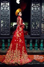 Vietnamese Wedding Ao Dai Vietnamese English Wedding Invitation Www Thie With Images Vietnamese Wedding Dress Vietnamese Wedding Asian Wedding Dress