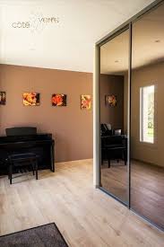 Portes De Placard En Miroir Bronze Sur Mesure Cote Verre En 2020 Miroir Bronze Miroir Sur Mesure Miroir