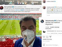 Darstellung der heimbilanz von deutschland gegen ungarn. Em Karl Lauterbach Gibt Soder Eindeutig Schuld An Dfb Pleite Gegen Frankreich Bayern