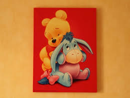 312 cm x 219 cm environ livré en 3 lès, ce papier peint se fixe au mur avec de la colle à. Deco Murale Winnie L Ourson Pour Chambre D Enfant La Deco A Lilo