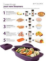 Epicure Steamer Recipes Epicure Recipes Epicure Epicure Steamer