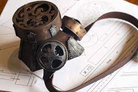 Steampunk Gas Mask Downloadable Pattern Steampunk Gas Mask Gas Mask Steampunk