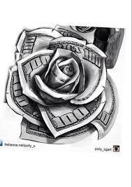Rosa De Dolar Money Tattoo Money Rose Tattoo Dollar Tattoo