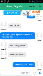 You can speak english daily with a specific character to improve your speaking skill everyday. Lets Learn English Chat Room For Android Apk Download