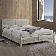 Alice Bed Queen White Ash Colour Newstart Furniture Bed Frame Queen Bed Frame Queen Size Bed Frames