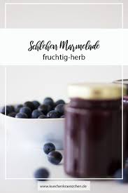 Schlehenmarmelade Kuchenkranzchen Schlehenmarmelade Marmelade Schlehen