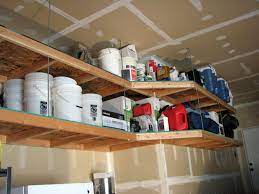 Garage Overhead Mightyshelves Diy Storage Shelves Garage Shelving Plans Overhead Garage Storage