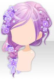 Pin By Carol Gomes On A A A A A A Pink Purple Hair Anime Hair Chibi Hair Anime Braids