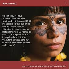 LUMIEN INTRODUCES @NINAGUALINGA: “My path was forged long before I was  born. I am an extension of my mother and all my foremothers — of my  community and the land that shaped