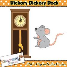 Hickory Dickory Dock The Mouse Is On The Clock Hickory Dickory Dock Clip Art Hickory Dickory Dock Clip Art Hickory Dickory