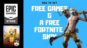 We do not represent fortnite or epic games. How To Get Free Games A Free Fortnite Skin In The Epic Games Store Youtube