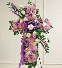 We offer one of the widest selections available and always have the most popular items in stock and ready for our team to. Funeral Cross Flower Standing Arrangements