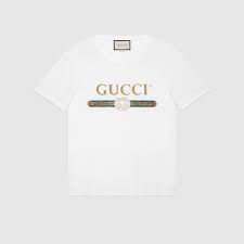 Gucci Oversize Washed T Shirt With Gucci Logo Shirts Gucci T Shirt Sweaters Oversized