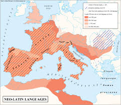 Map Length Of The Roman Rule And The Romance Languages