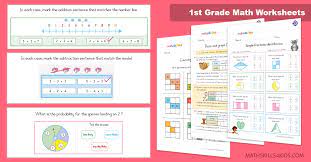 There are also a few interactive math features including the sudoku and dots math games, and the more serious math flash cards and unit converter. First Grade Math Worksheets Pdf Free Printable 1st Grade Math Worksheets