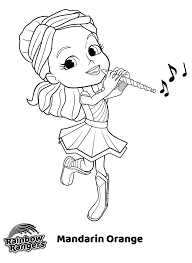 Take a break between games and print the unique rocket league coloring pages. Mandarin Orange Coloring Page Free Printable Coloring Pages For Kids