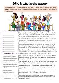 Describing People Interactive And Downloadable Worksheet Check Your Answers Online Or Send Them To Your Teacher Teaching English English Reading Teaching