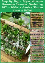 What vegetables grow in a pallet? Awesome Summer Gardening Diy Make A Garden Planter From A Pallet Diy Crafts