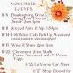 Third Street Wine Shop November Events event image