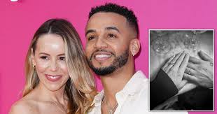 JLS' Aston Merrygold marries long-term love Sarah Lou Richards
