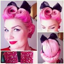Pin Up UpDo Hairstyle