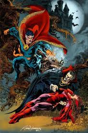 Strange did not have his eye of agamotto, i would say scarlet witch. Sign In
