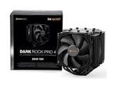 250W TDP Dark Rock Pro 4 CPU Cooler with Silent Wings - PWM Fan - 135 mm be quiet!