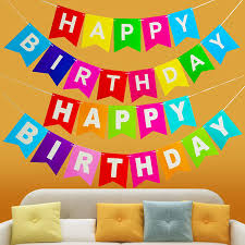 Check spelling or type a new query. Buy 2 Set Colorful Happy Birthday Banner Birthday Bunting Kitchen Bedrooms Decorations Hanging Swallowtail Birthday Banner Rainbow Letters For Kids Boys Girls Online In Turkey B08ynv78fc