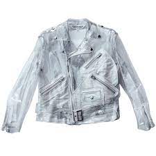 Comme Des Garcons Translucent Pvc Biker Jacket Biker Jacket Jackets Kpop Fashion Outfits