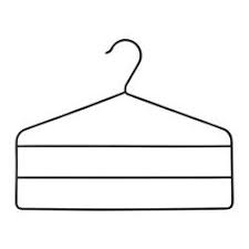 Strykis Trouser Hanger Black Ikea Platz Im Schrank Hosenbugel Ikea