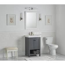 Vanity light strips for bathroom. Perpetua 22 Inch Led Bathroom Vanity Light Integrated Led Light Strip Linea Lighting Modern And Affordable Residential Lighting