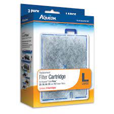 These unique cartridges were designed to ensure even distribution of carbon throughout for more thorough filtration and longer cartridge life. Aqueon Replacement Filter Cartridges Large Pack Of 3 Petco