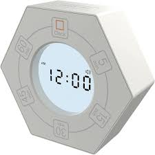 Maybe you would like to learn more about one of these? Amazon Com Home Office Timer With Clock 5 15 30 45 60 Minute Preset Countdown Timer Easy To Use Time Management Tool White Kitchen Dining