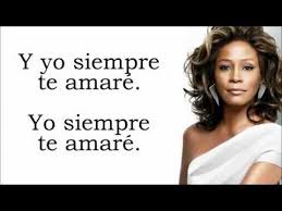 Whitney Houston I Will Always Love You Lyrics Youtube I Will Always Love You Whitney Houston Letra En Espanol Youtube Youtube Whitney Houston Always Love You Youtube