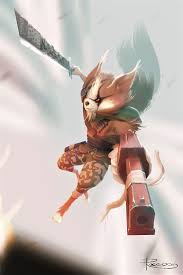 This Is The Fan Art To The Game Biomutant Fan Art Fan Art Art Video Game Characters