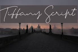 Dff, world's largest free font download repository, daily updates with high quality ttf & otf fonts. Tiffany Script Font Ffonts Net