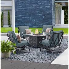 How to choose the best propane the hampton bay heater utilizes the classic outdoor heater design but adds its own little features to it. Hampton Bay Fire Pit Patio Sets Outdoor Lounge Furniture The Home Depot
