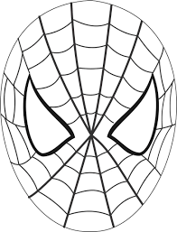 How to draw spiderman with easy step by step drawing lesson. Spiderman Mask Printable Coloring Page For Kids