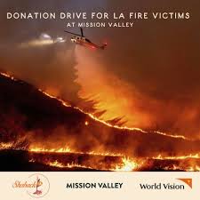 Donation Drive for LA Fire Victims