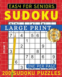 No need for a pencil with the best free online sudoku. Large Print Easy Sudoku Puzzle Book For Seniors 200 Sudoku Puzzles For Adults Volume 4 Sudoku One Per Page Parker Daniel Samworld Press 9798647506948 Amazon Com Books