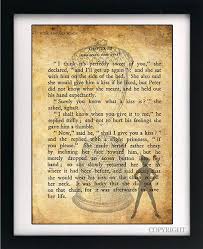 Peter Pan Wendy Acorn Thimble Kiss Peter Pan Book Print Peter Pan Neverland