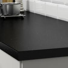 Saljan Countertop Black Mineral Effect Laminate Ikea Canada Ikea Arbeitsplatte Schwarz Arbeitsplatte Laminieren