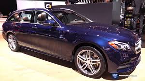 2017 Mercedes Benz E400 4matic Wagon Exterior And Interior Walkaround Merc Benz Wagon Europe Car