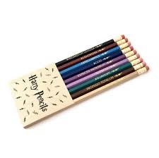 Harry Pencils Magic Spells Pencil Set Etsy Harry Potter Merchandise Harry Potter Merch Harry Potter School