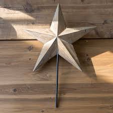 Dimensional Wooden Star Tree Topper Min 6 Hillcrest Collections Park Hill Collection Furniture In 2020 Diy Tree Topper Christmas Tree Star Topper Star Tree Topper